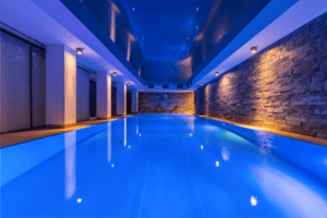 Piscine Spa - Piscina A Sfioro A Forma Rettangolare Piscine Spa - Piscina A Sfioro A Forma Rettangolare